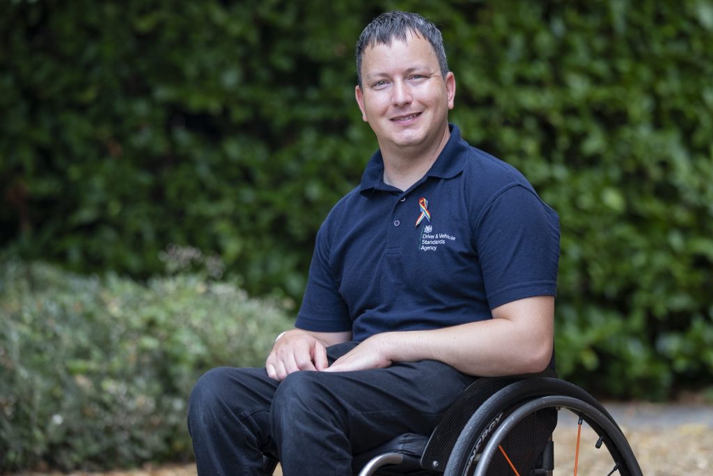 Nick Kimber, driving examiner, DVSA.