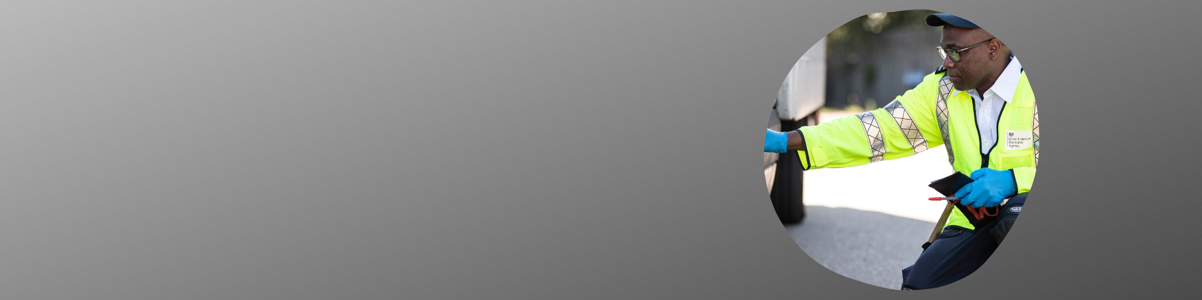 Christian Jones, Vehicle Examiner at DVSA.