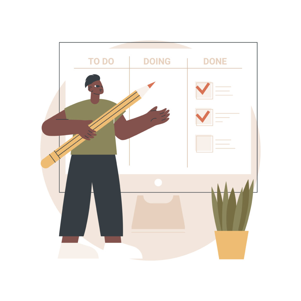 Mental Health Awareness Week blog image showing time management, planning and celebrating the small wins.